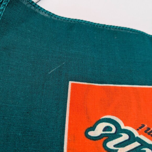 NFL Miami Dolphins 1999 Bandana Handkerchief Vintage - Picture 6 of 12